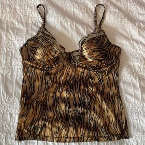 Vintage Cheetah/Leopard Print Lingerie